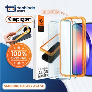 Promo Tempered Glass Samsung Galaxy A54 Spigen Glas TR Alignmaster