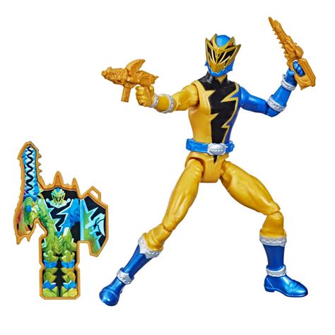 Power Rangers Dino Fury Gold Ranger 6-Inch Action Figure