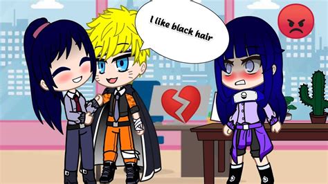 I Like Girl With Black Hair Gacha Club Trend Meme Naruto