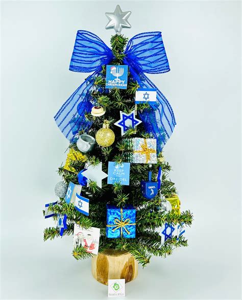 Chanukah Bush Hanukkah Themed 18 Christmas Tree Etsy