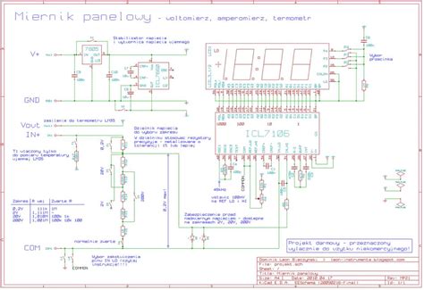 Icl7106 Multimeter Circuit Diagram