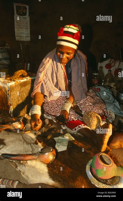 A Sangoma in Johannesburg, South Africa Stock Photo - Alamy