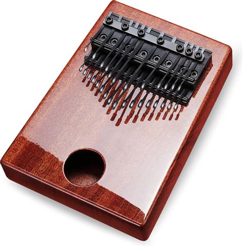 Buy Moozica Keys Chormatic Kalimba Double Layer Solid Mahogany Wood