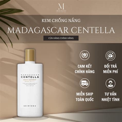 Kem Ch Ng N Ng Skin Madagascar Centella Air Fit Suncream Plus Ml