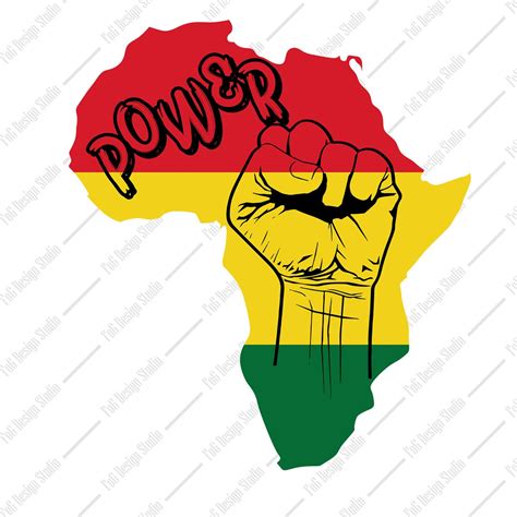 Black Power Fist Afro Woman Svg Black Woman Svg African Woman Etsy