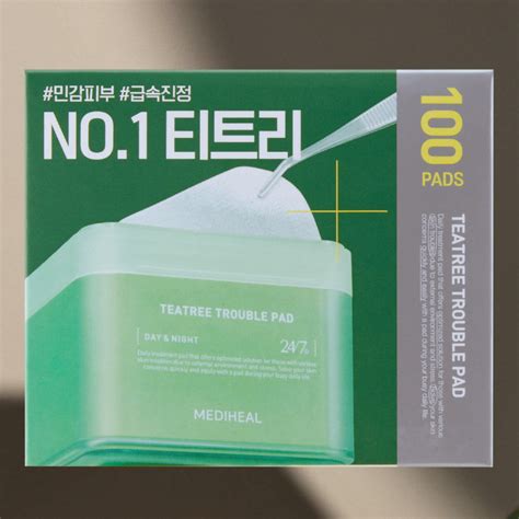 Buy Mediheal Tea Tree Trouble Pad 100s Online At Best Price In The Uae