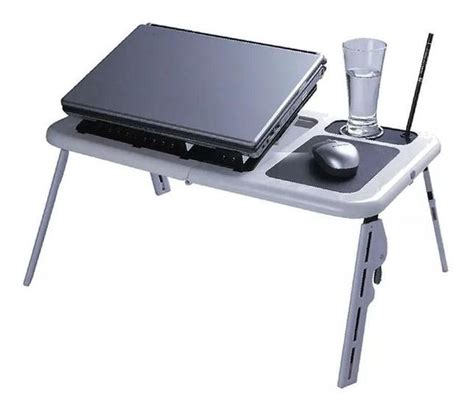 Mesa Para Notebook Suporte Coolers E Sensor Touch Top Total