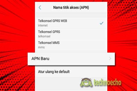 Cara Setting Apn Telkomsel Di Hp Android Mudah Mudahan Sinyal 4G Dan