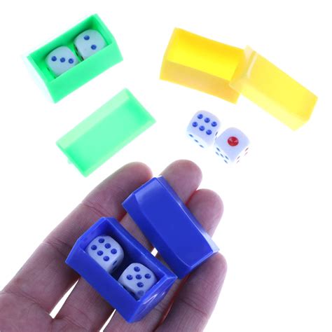 1 SET Funny Magic Tricks Dice Magic Children ToysListening Predictive Dice Magic Props Color ...