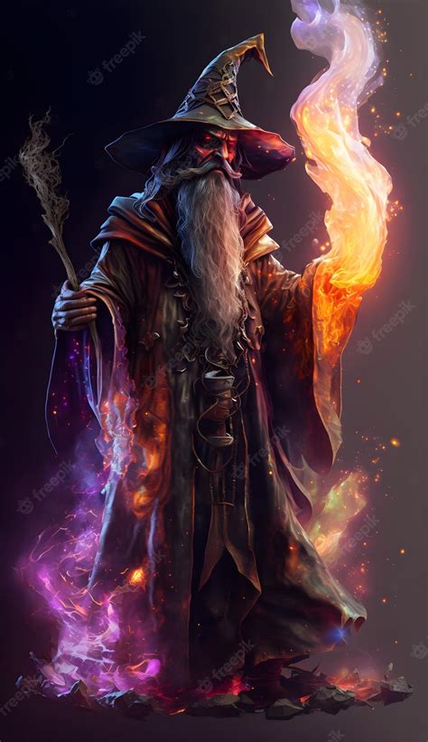 Fire Wizard Art