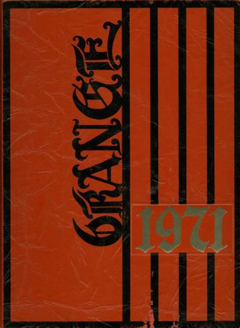 1971 Orange High School Yearbook - Classmates