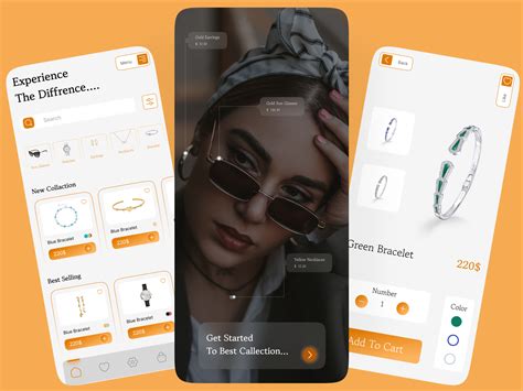 Accessory App Design By Fatemeh Gholami On Dribbble