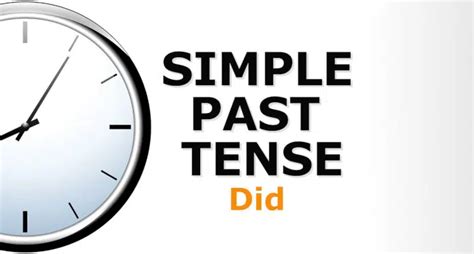 3º Cycle Simple Past Tense Regular Verbs