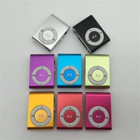 New Big Promotion Mirror Portable Mp3 Player Tf Card Mini Clip Mp3