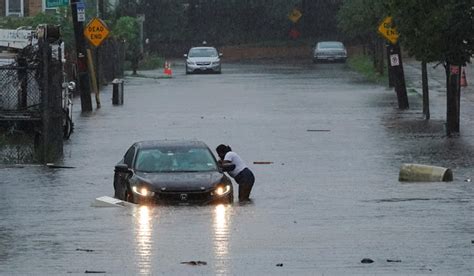 New York City Declares State Of Emergency As Heavy Rain Cause Flash