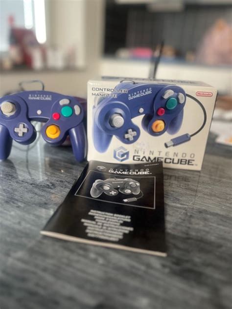 Nintendo Gamecube Controller In Originalverpackung Anleitung