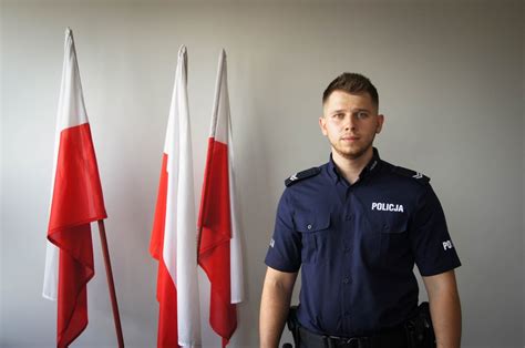 sierż szt Mateusz Pałka Rewir Dzielnicowych Komisariatu Policji w