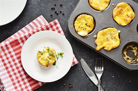 Baked Mini Frittatas With Mushrooms Kiss My Keto Blog