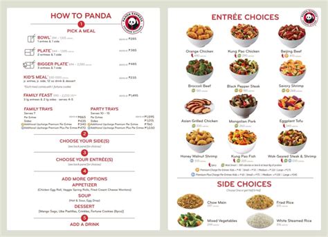 Panda Express Menu Prices