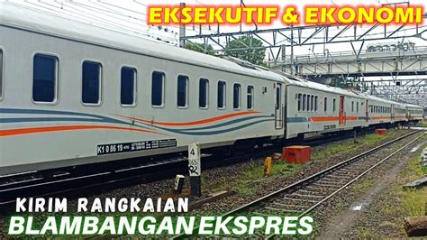 INILAH RANGKAIAN KERETA API BLAMBANGAN EKSPRES TERBARU Kirim Kereta