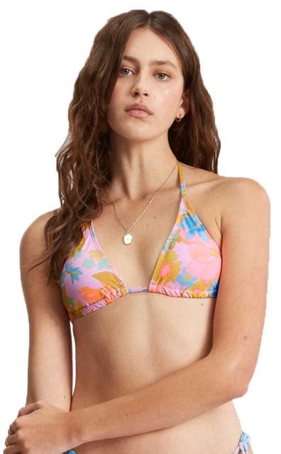 Billabong Pick Me Up Triangle Bikini Top Multi For Sale At Surfboards