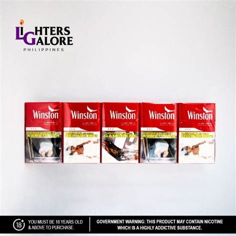 Lighters Galore Winston Red Ream Lazada Ph