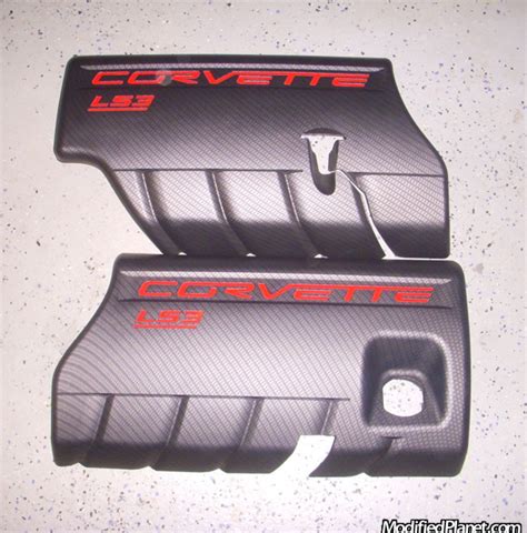 Chevrolet Corvette Ls3 Carbon Fiber Look Fuel Rail Covers