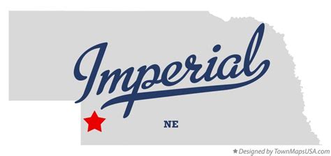 Map of Imperial, NE, Nebraska