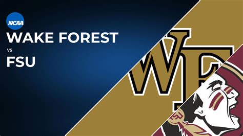 How To Watch Wake Forest Demon Deacons Vs Florida State Seminoles