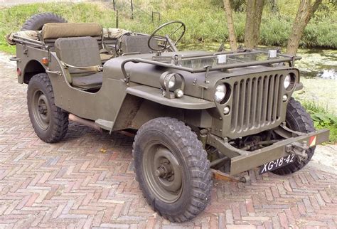 A 1943 Willys Jeep The Basis For The Design Of Jeepneys Willys Jeep