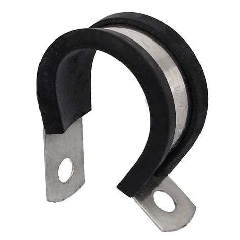 Mm Dia Epdm Rubber Lined P Clips Cable Hose Pipe Clamps Holder Pcs