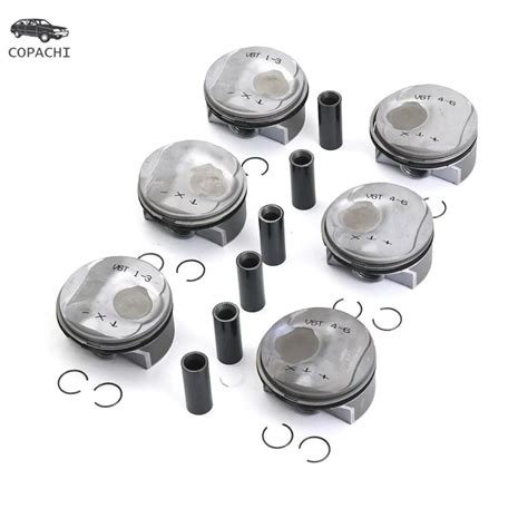 6pcs Car Parts Pistons Rings Set STD 96mm 94610306007 94610306107