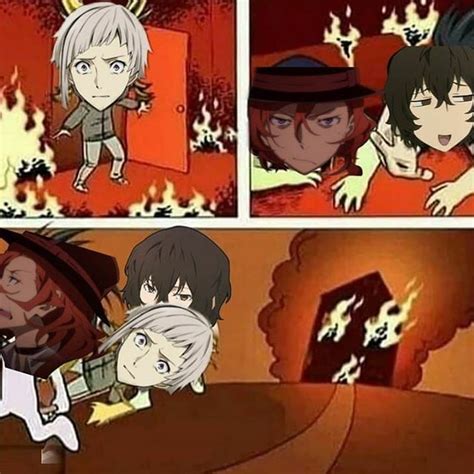 Bungou Stray Dogs Memes Bungou Stray Dogs Stray Dogs Anime Stray Dog