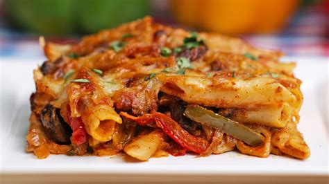 Fajita Pasta Bake Youtube