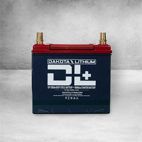 DL 12v 135Ah Dual Purpose 1000CCA Starter Battery Plus Deep Cycle