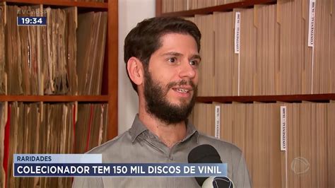 Colecionador Conta Acervo De Mil Discos De Vinil Em Porto