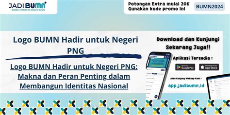 Logo BUMN Hadir Untuk Negeri PNG Logo BUMN Hadir Untuk