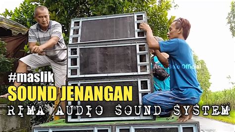 Penataan Sound Versi Rima Audio YouTube