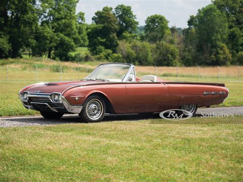 1962 Ford Thunderbird Convertible Auburn Fall 2019 Rm Auctions