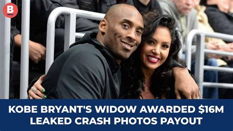 Kobe Bryant‘s Widow Awarded 16m Leaked Crash Photos Payout Editorji