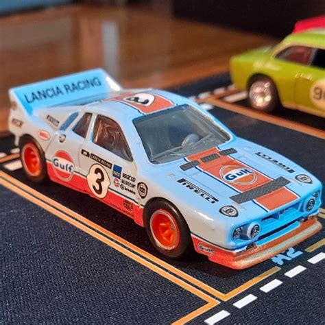 Jual Hot Wheels Premium Team Transport Lancia Rally Gulf Livery Loose Kab Cianjur