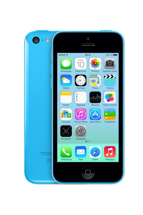 iPhone reconditionné Apple IPHONE 5C 16 GO BLEU RECONDITIONNE 4051041