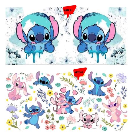 Artes Impressa Do Stitch Angel Imagens Prontas Para Estampar Suas