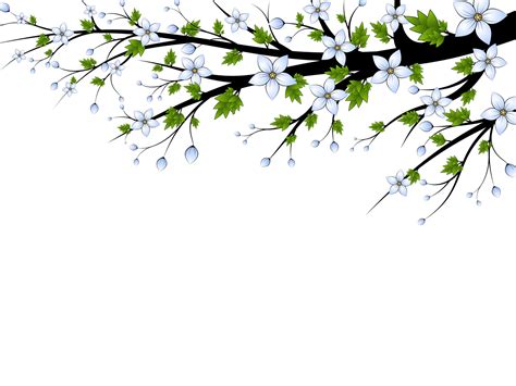 Simple Background Flower Design Clip Art Library