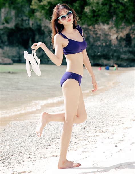 Stylenanda Frilled Strap Bikini Set Latest Korean Fashion K Pop