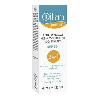 Oillan Protect Koloryzuj Cy Krem Ochronny Do Twarzy Spf Ml