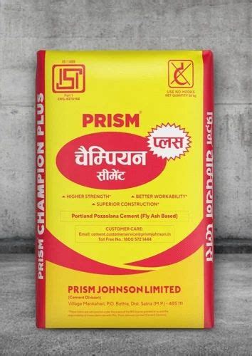 Prism Champion Plus Cement At Best Price In Ballia By Raju Cement Store