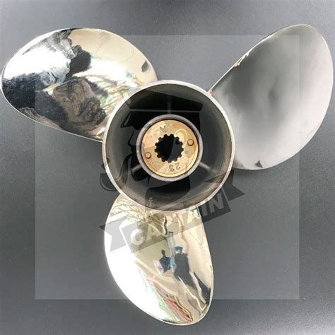 11 1 8 X 14 Pitch Stainless Steel Propeller For Suzuki Outboards 40