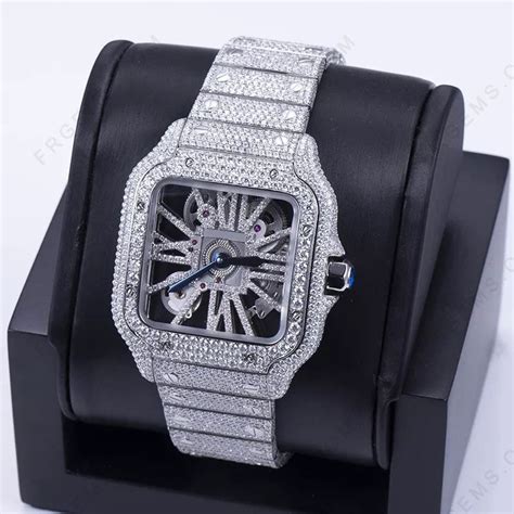 Wholesale Men and Woman Luxury Custom Design Iced Out Watches hand set ...