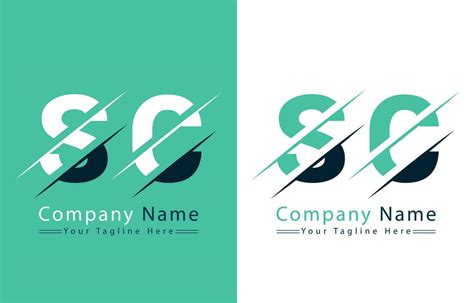 SC Letter Logo Design Template. Vector Logo Illustration 34900795 ...